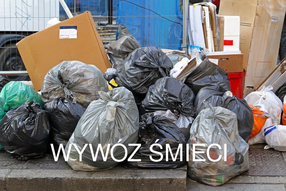 Wywóz śmieci opróżnianie mieszkań piwnic domów czyszczenie z gratów