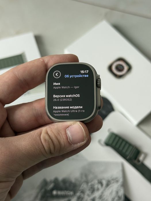 Apple Watch Ultra 1 49mm Дуже гарний стан. 89 акб