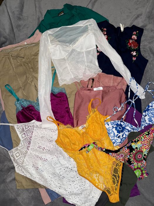 Набір лот одягу 17 одиниць, xs-s