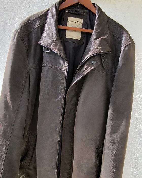 Casaco C&A estilo biker