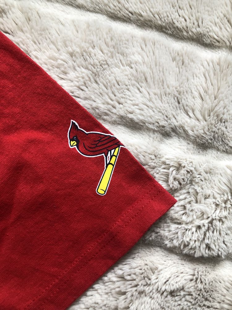 NIKE TEAM (M) Vintage Cardinals тишка футболка красная оригинал винтаж