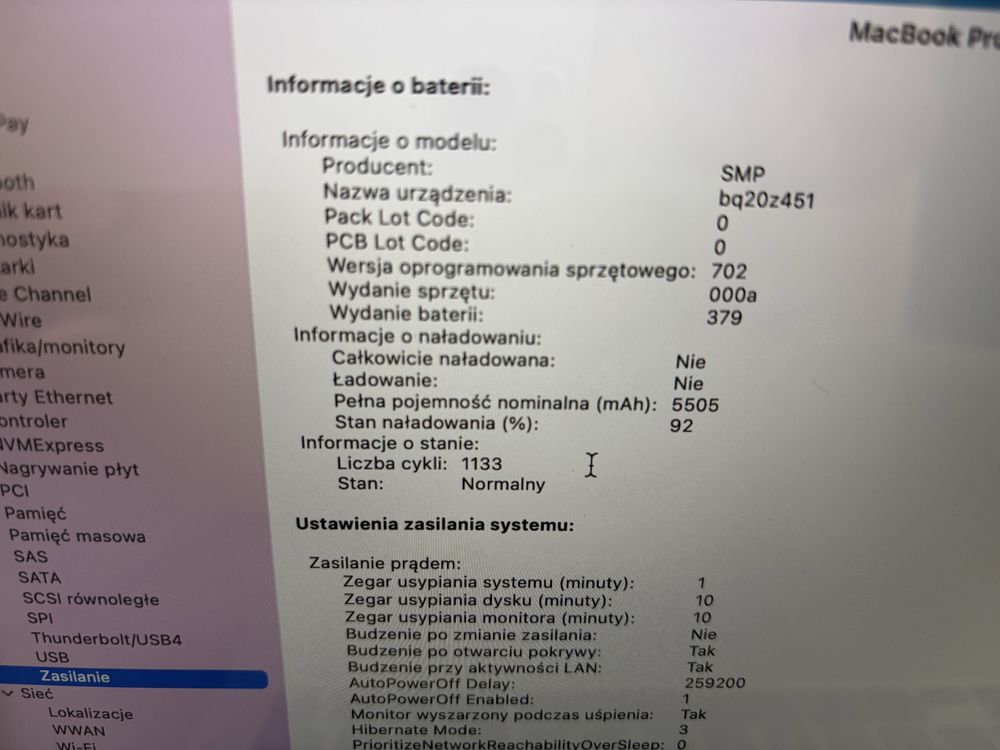 Macbook Pro 13” 2014 A1502