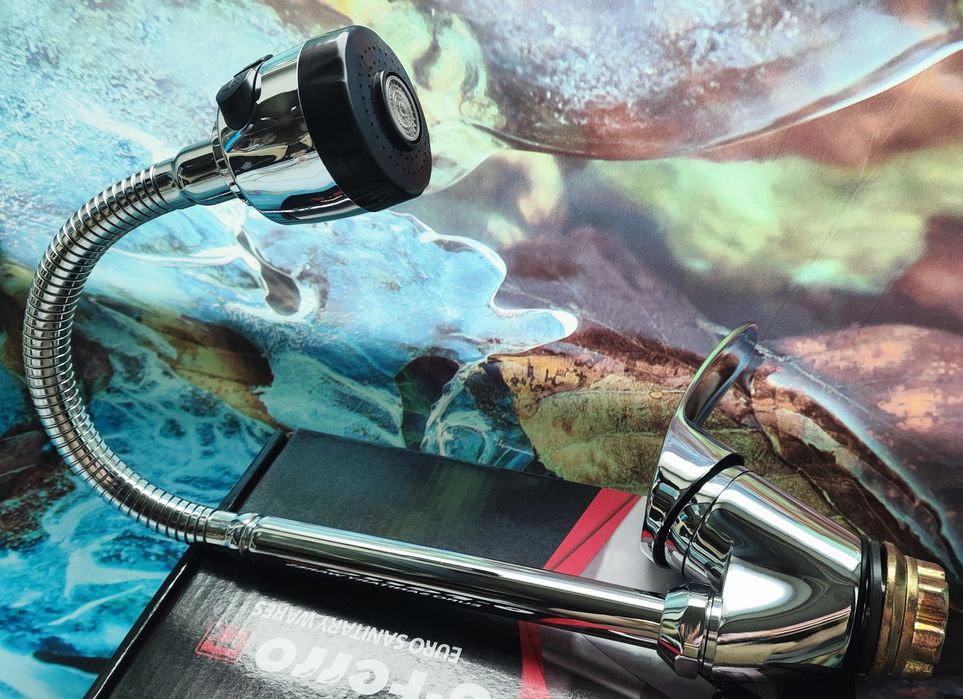 Смеситель для кухни G-FERRO HANSBERG 777 с рефлекторным изливом на 2 р