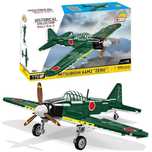 Klocki Cobi 5861 Samolot Mitsubishi A6M2 Zero Myśliwiec Wojskowy 170El