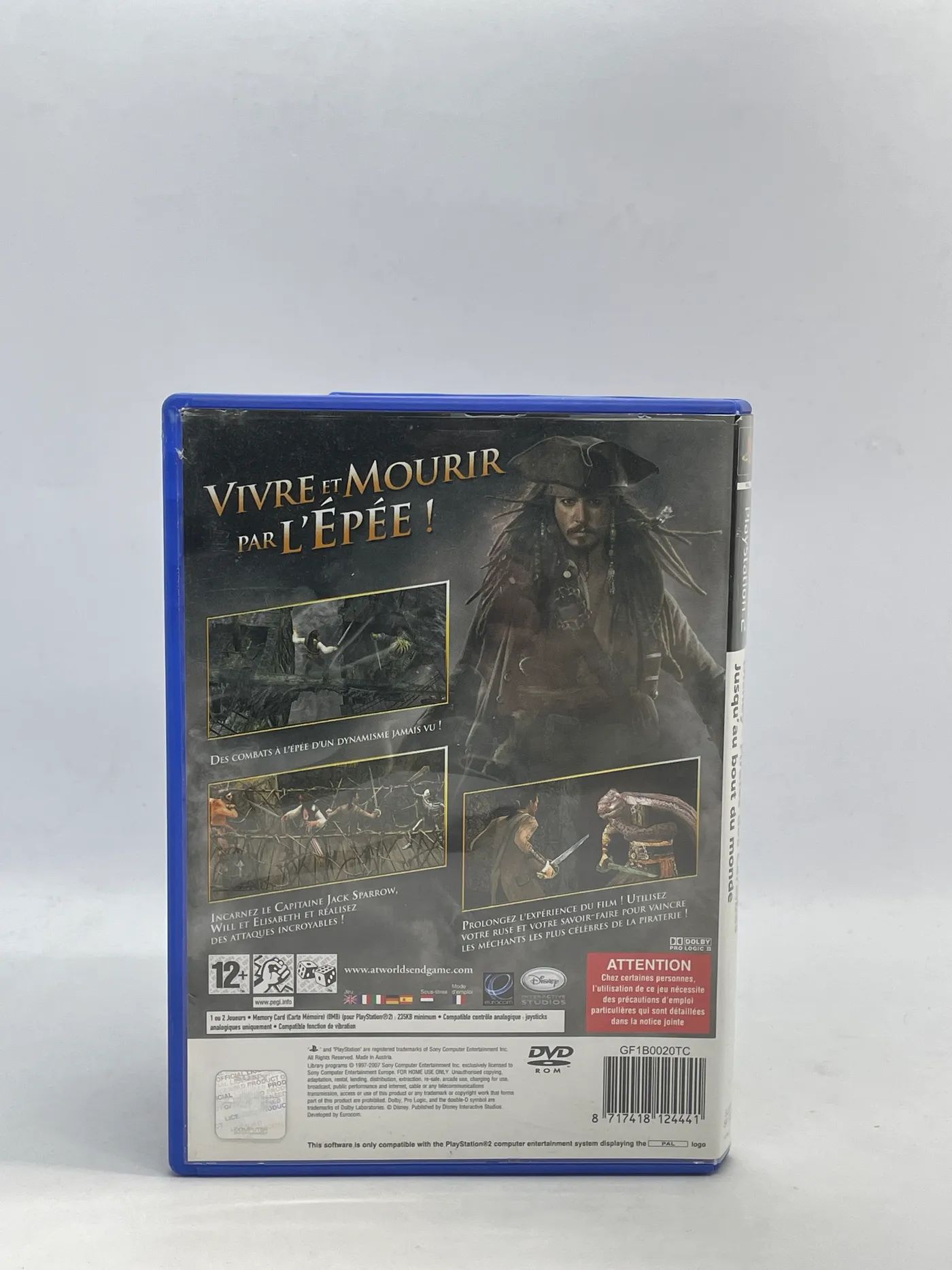Pirates of the Caribbean At World's End PS2 Po Angielsku