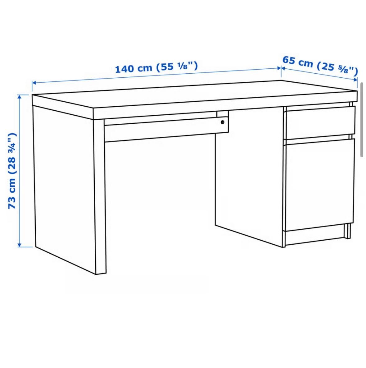 Secretária MALM - IKEA