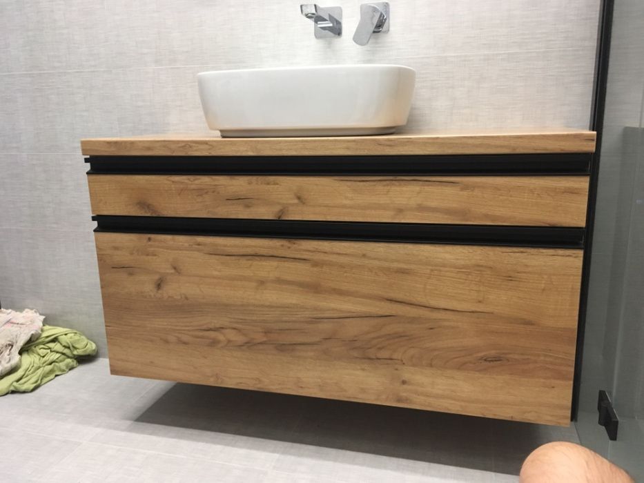 Szafka pod umywalkę - BLUM - meble łazienkowe na wymiar