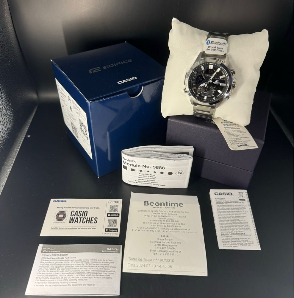 Casio Edifice ECB-30 Novo!