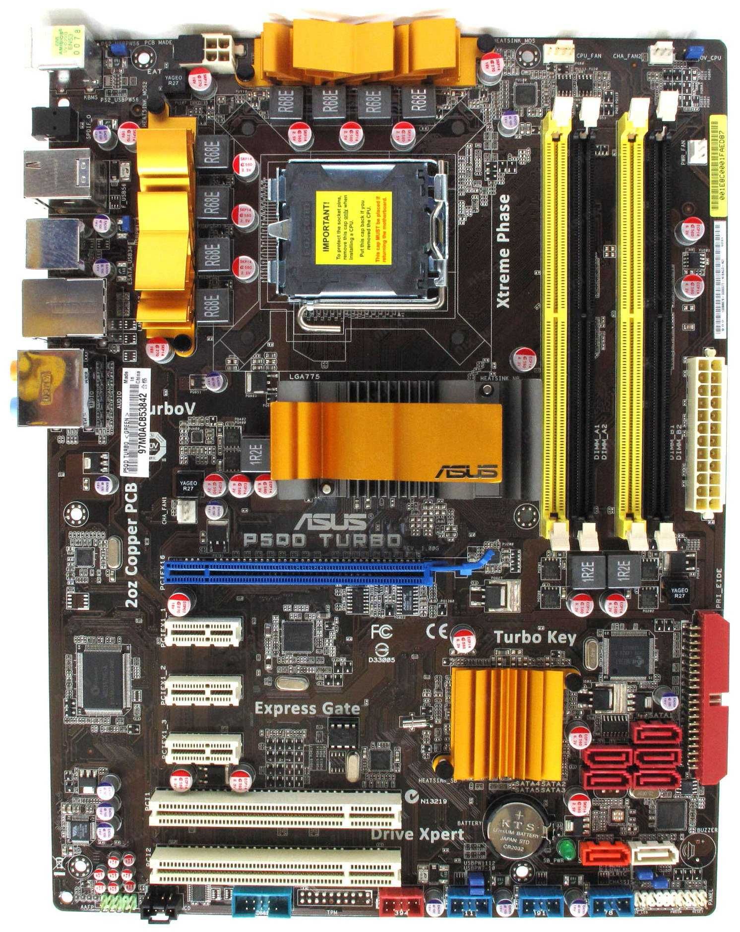 ТОПОВА Плата 775 ASUS P5Q PRO на P45 SLI Розумі 8GB DDR2+Всі XEON/Quad