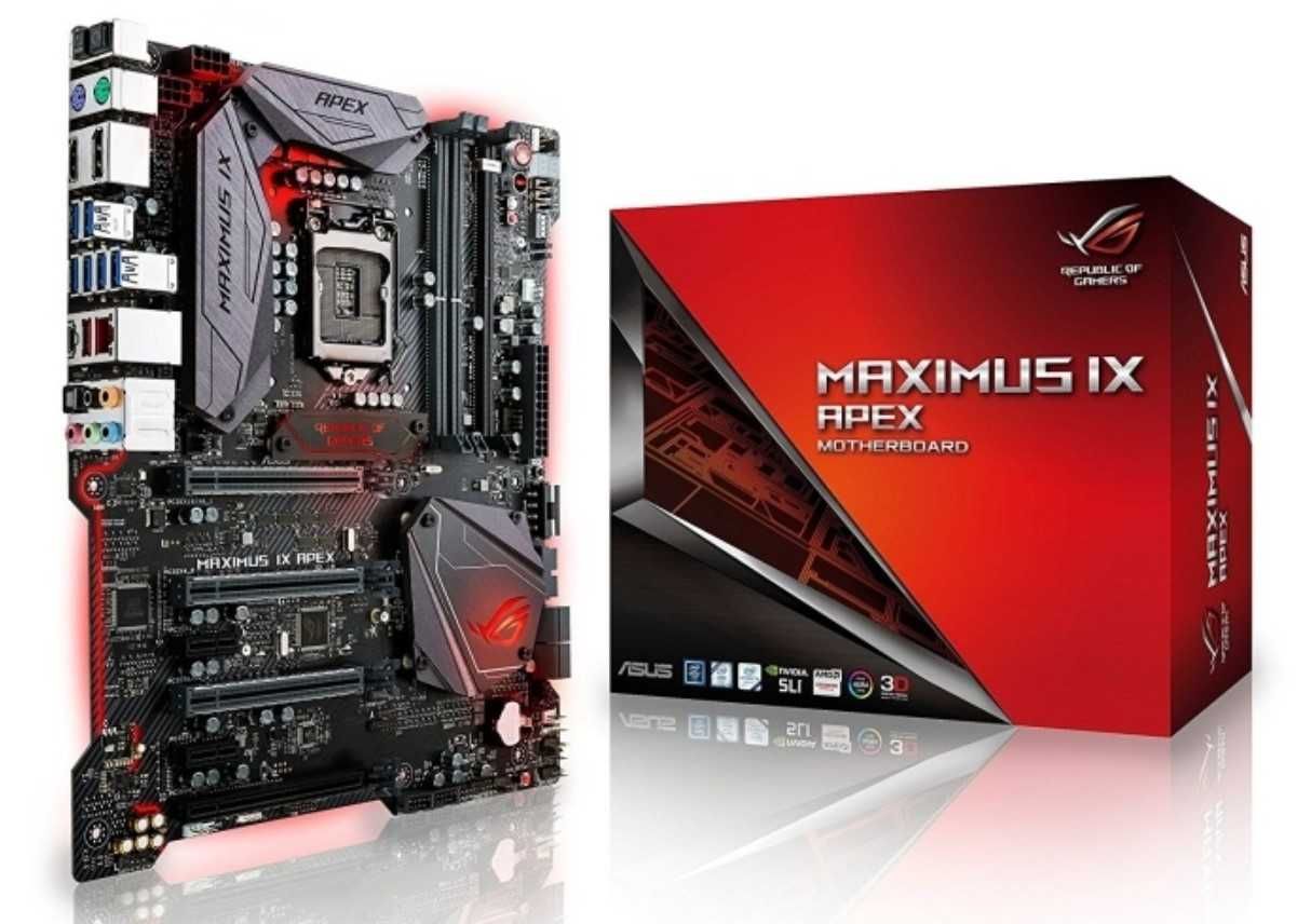 материнская плата ASUS Maximus ix Apex идеал+оф.гарантия