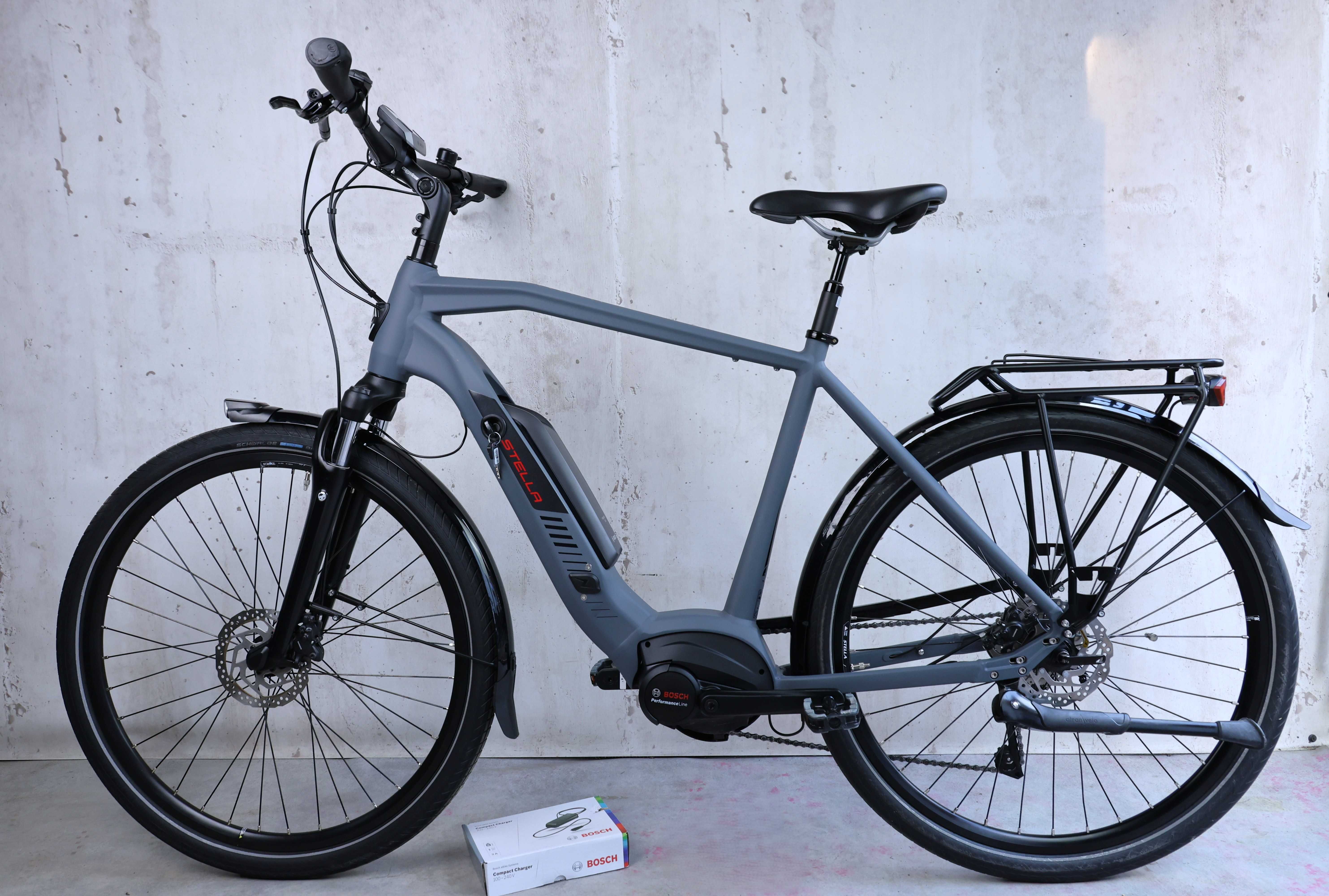 Rower elektryczny Stella Morena Premium, Bosch, 500 Wh, Deore 1x10