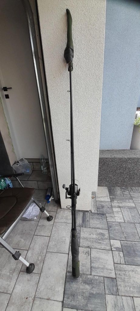 Mega zestaw wędkarski! Wędka Daiwa Longbow Df Carp 3,66m