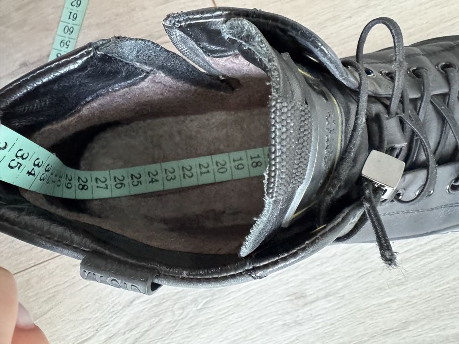 Черевички шкіряні/ теплі/ високі кеди/ 43 розмір