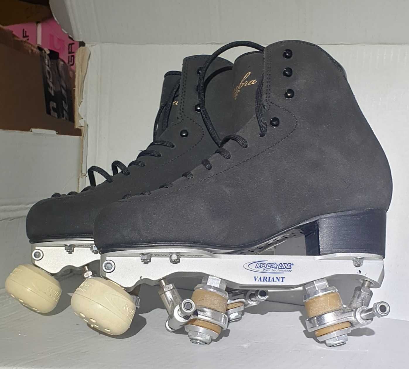 Buty Risport Ambra 240mm z podwoziem wrotkarskim Roll-line Variant