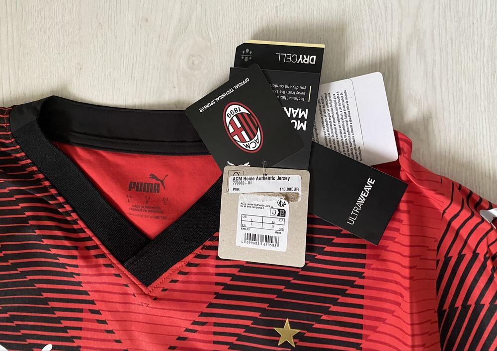 Camisola Ac Milan Home