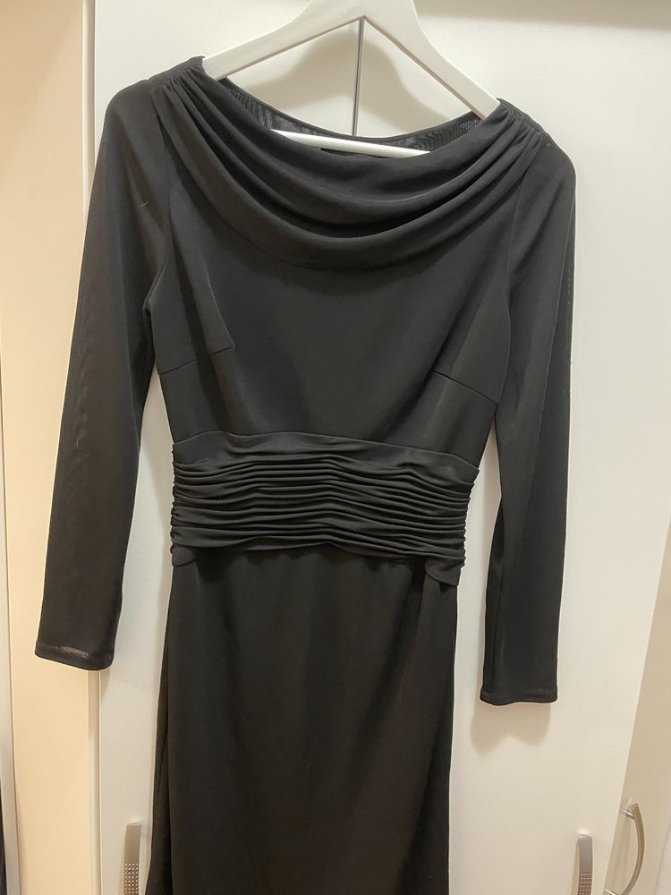 Sukienka projektu Barbara Schwarzer r. S/M/L czarna elegancka