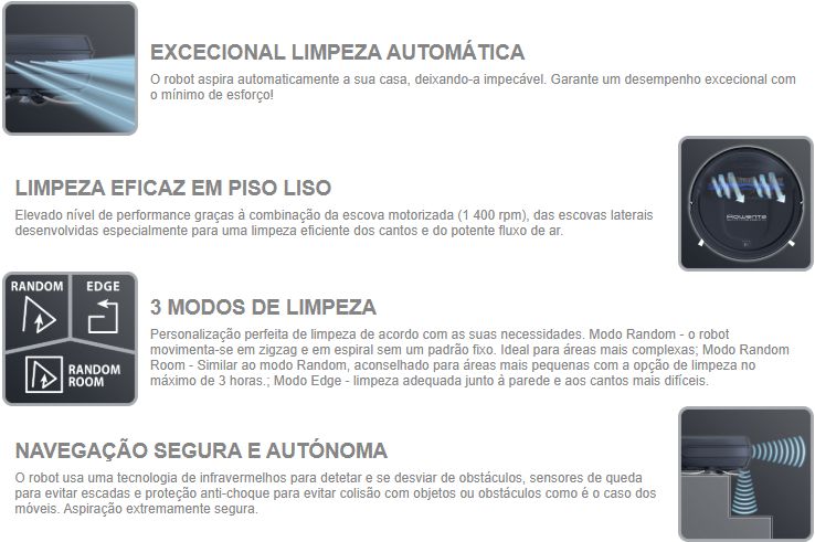 Aspirador robot ROWENTA Smart Force Essential NOVO