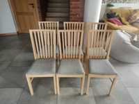 krzesło drewniane IKEA używane