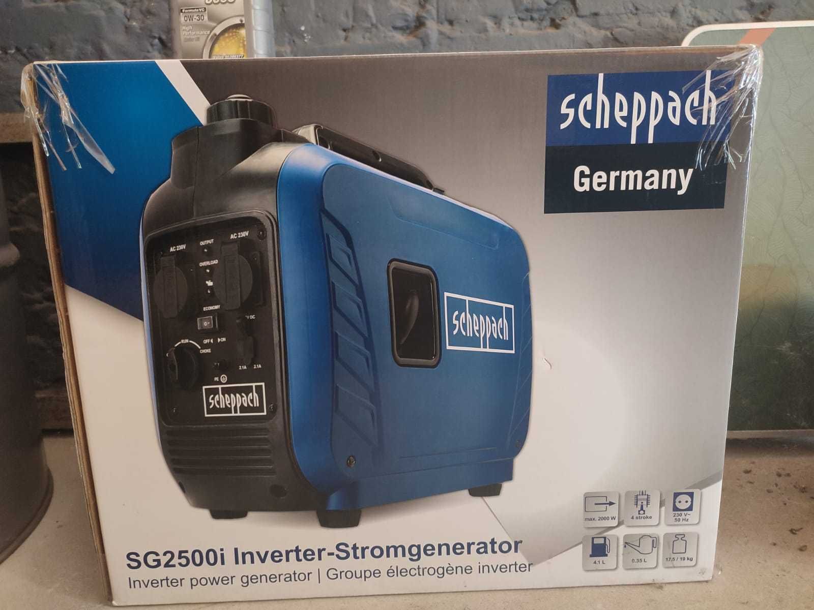 Генератор Інверторний Scheppach SG2500i 2кВт Німеччина