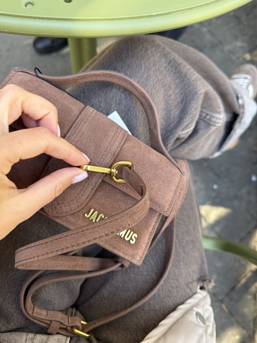 Сумка jacquemus замш