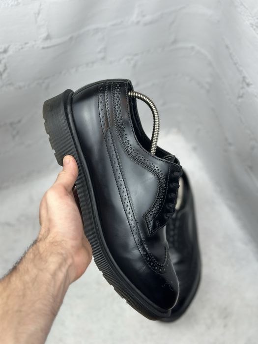 Чоловічі шкіряні туфлі броги Dr.martens England 44p UK10