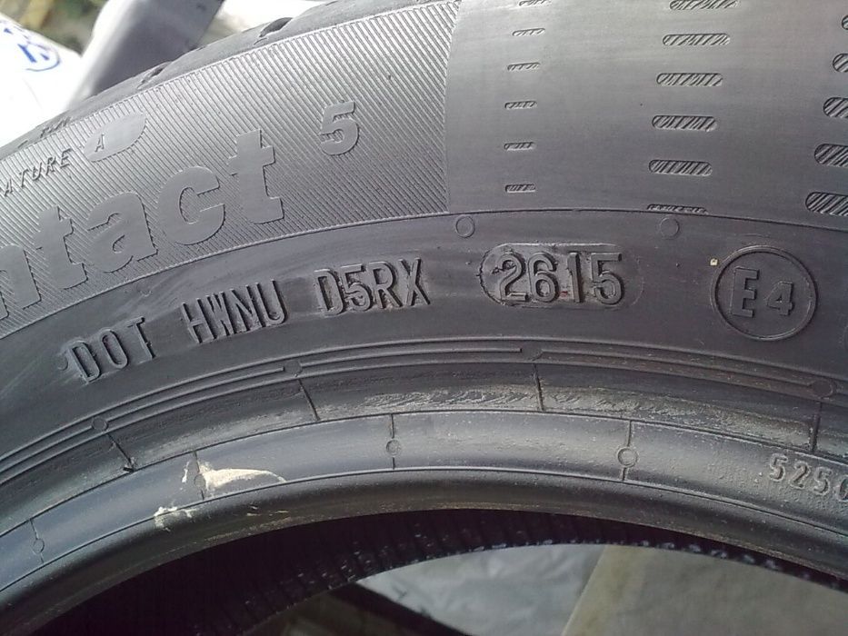 Opony 4szt. letnie CONTINENTAL 165/60R15  stan bdb