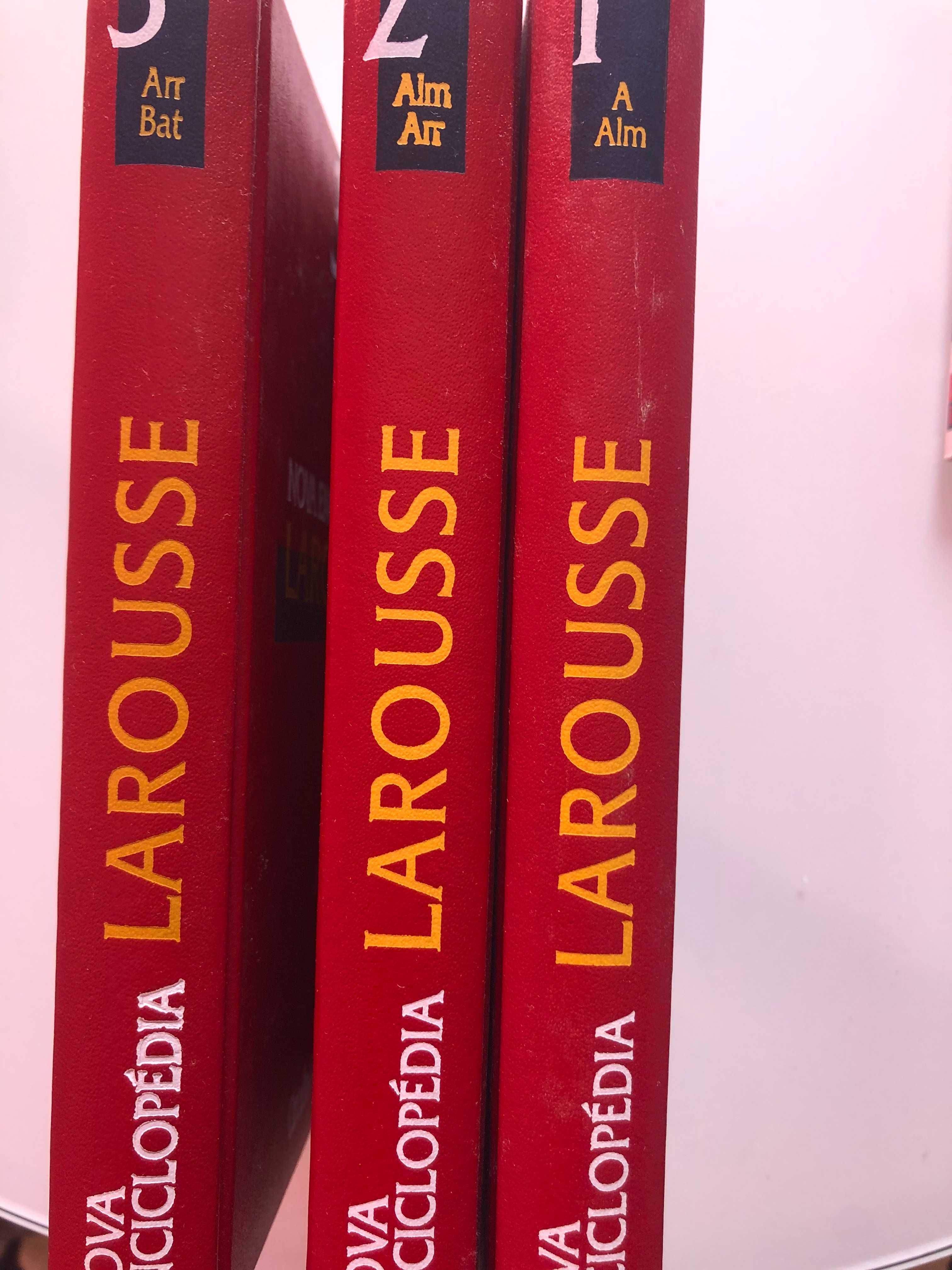 Nova enciclopédia Larousse (3 primeiros volumes)