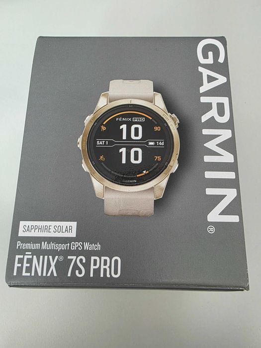 Garmin Fenix 7s pro Sapphire Solar