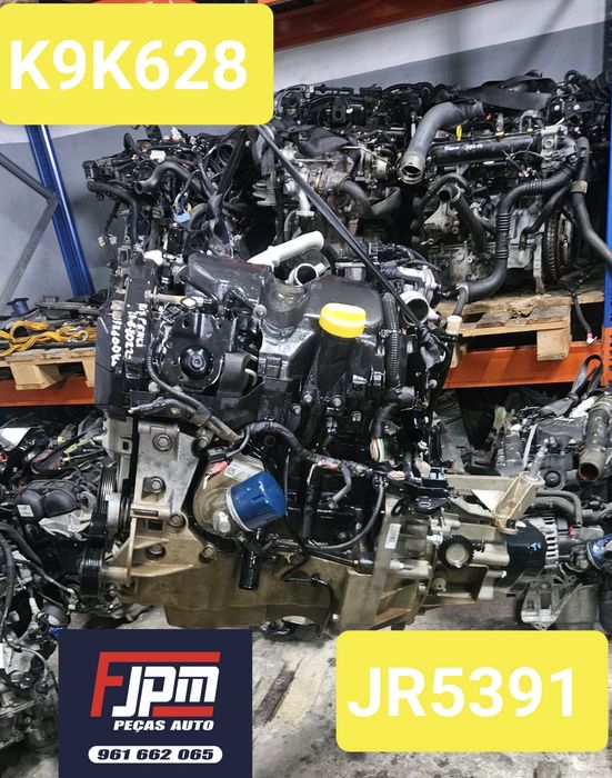 Motor e caixa renault kangoo