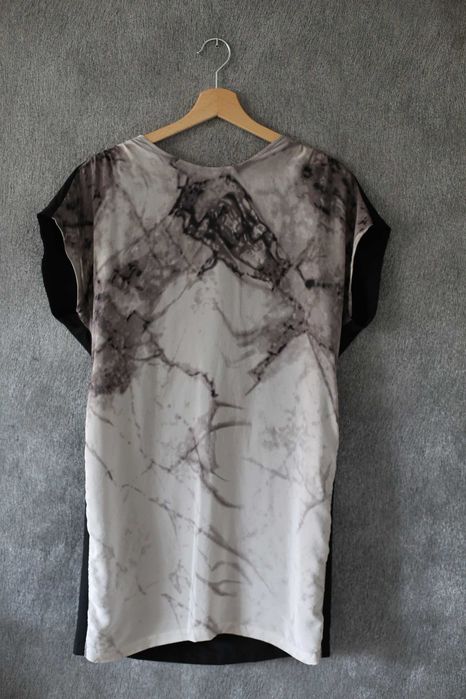 Sukienka tunika Selected Femme Sonia Printed jedwab wiskoza rozm 36