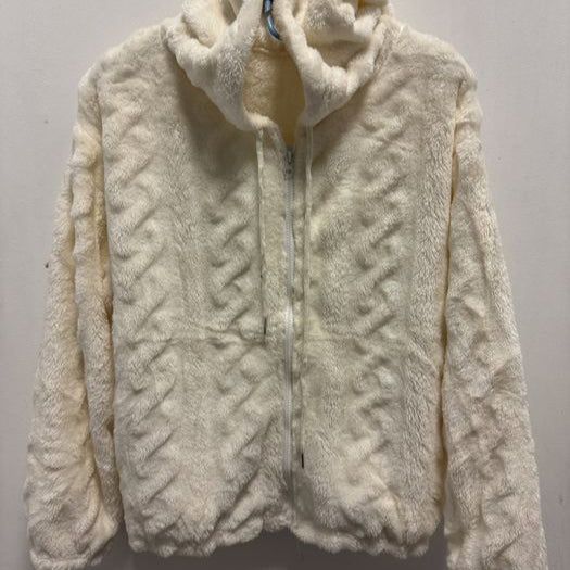 Bluza Miś Pluszak z Kapturem Białe