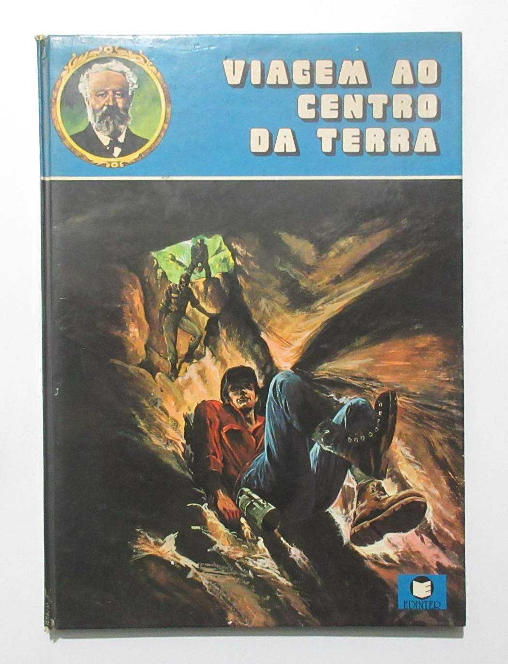 Júlio Verne Em BD - Viagem Ao Centro Da Terra (Capa Dura - Edinter)