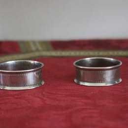 Argolas de guardanapo (grande) em prata ) -Javali . Cada 23€