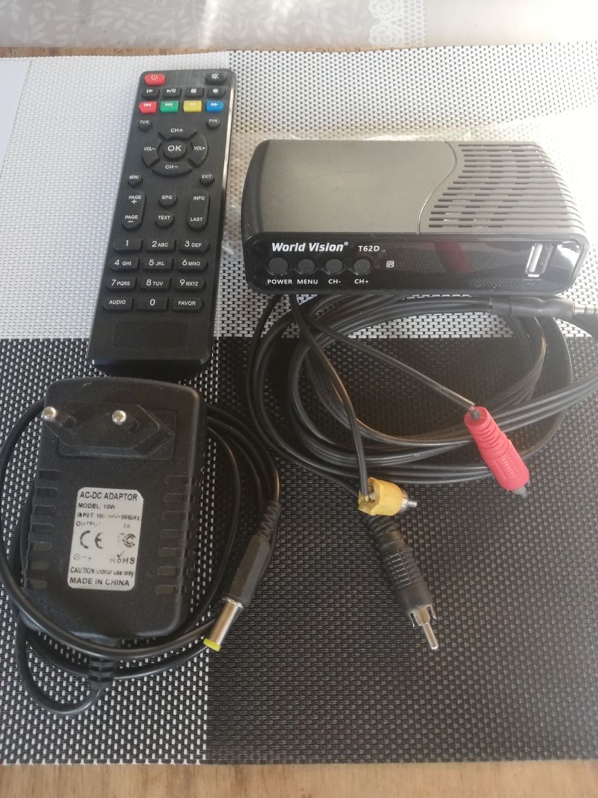 Приставка Т2 World Vision T62D