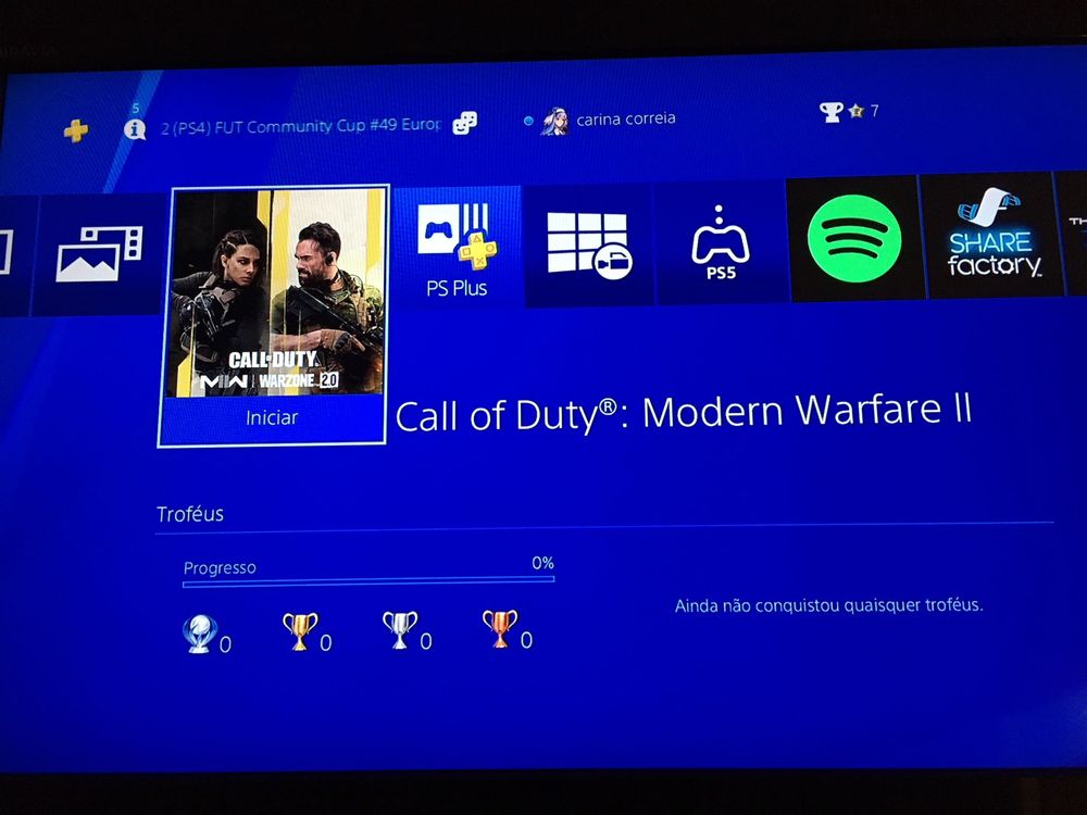 Vendo jogo Call of duty: Modern Warfare || PS4