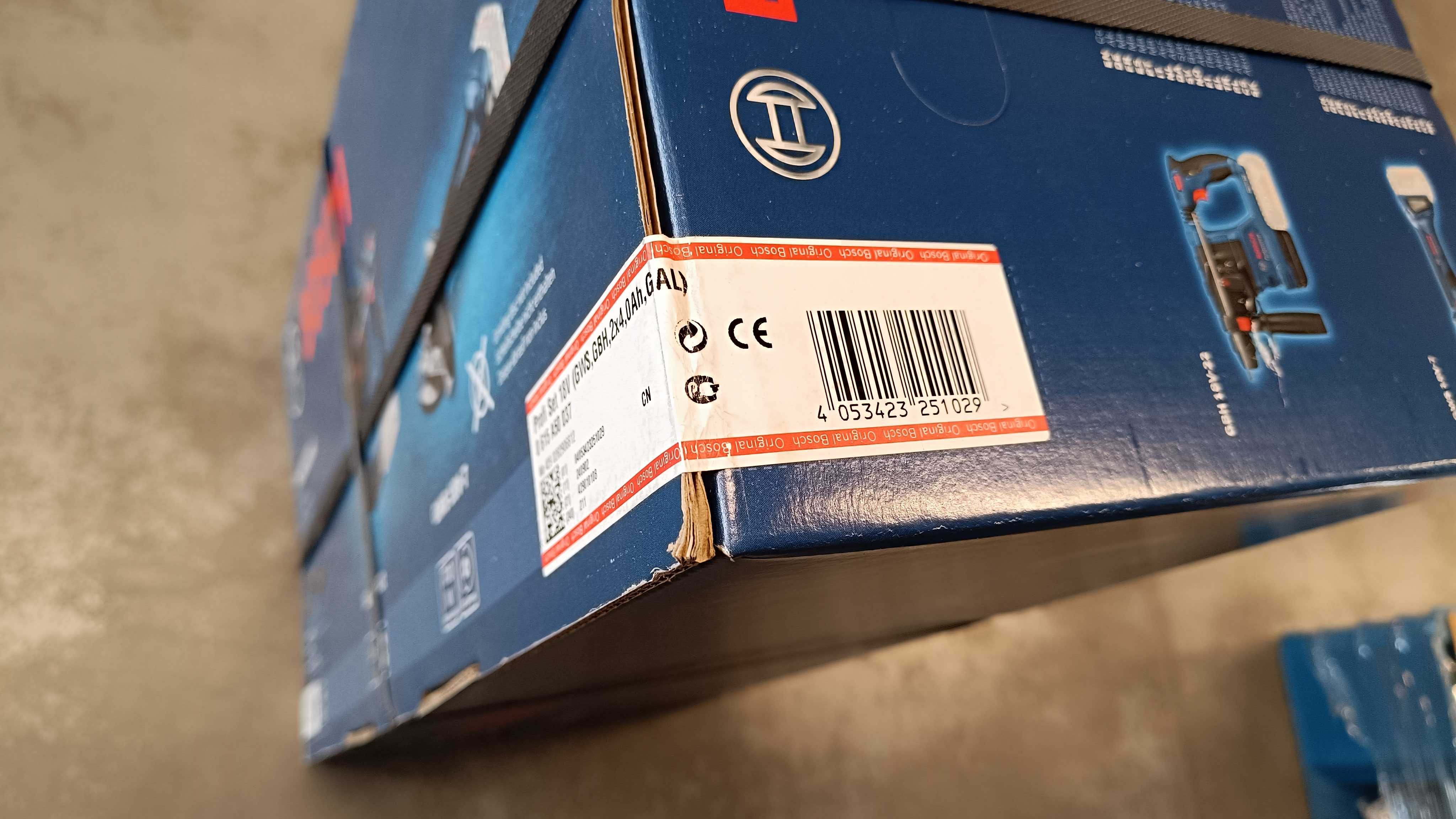 Młotowiertarka Bosch GBH 18V-22 szlifierka GWS 18V-7,aku,zestaw,torba