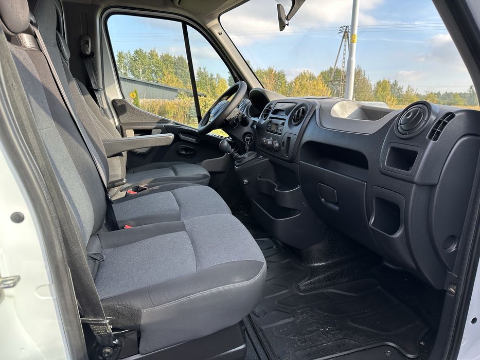 Renault master DOKA 7 osób rama laweta skrzynia 2018 rok KLIMA PL salo