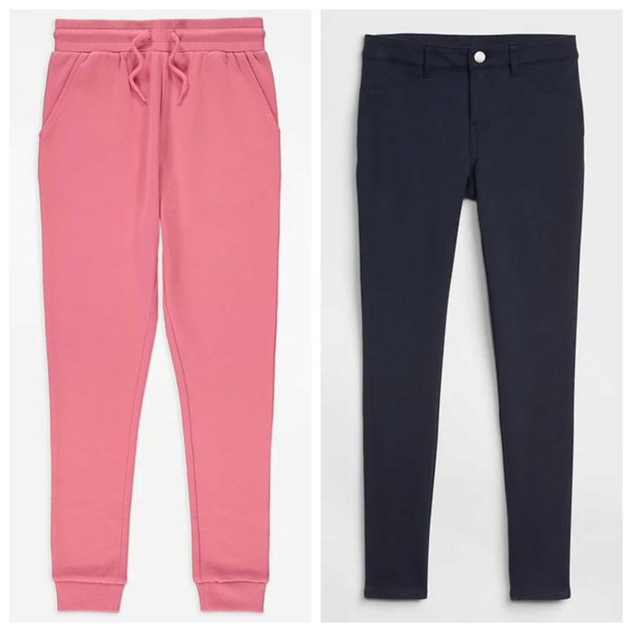 НОВІ штани шкільні спортивні в школу брюки джинси джегінси 128