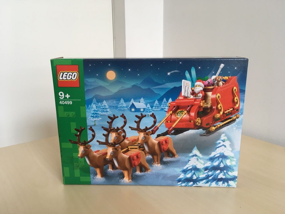 NOWE LEGO 40499 Sanie Świetego Mikołaja Boze Narodzenie