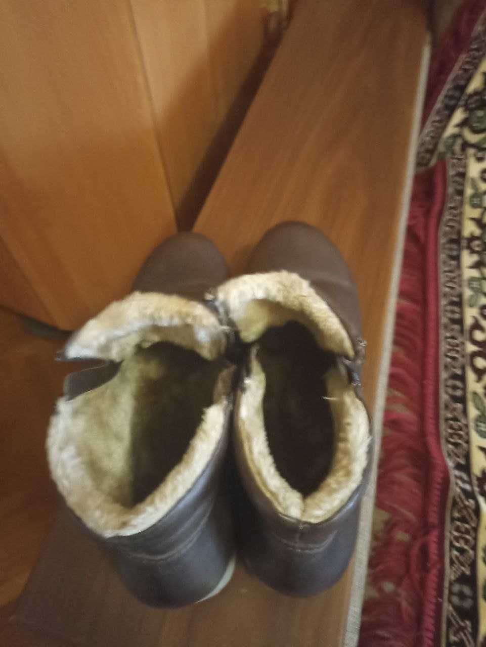 Чоботи  жіночі, прошиті, зима.