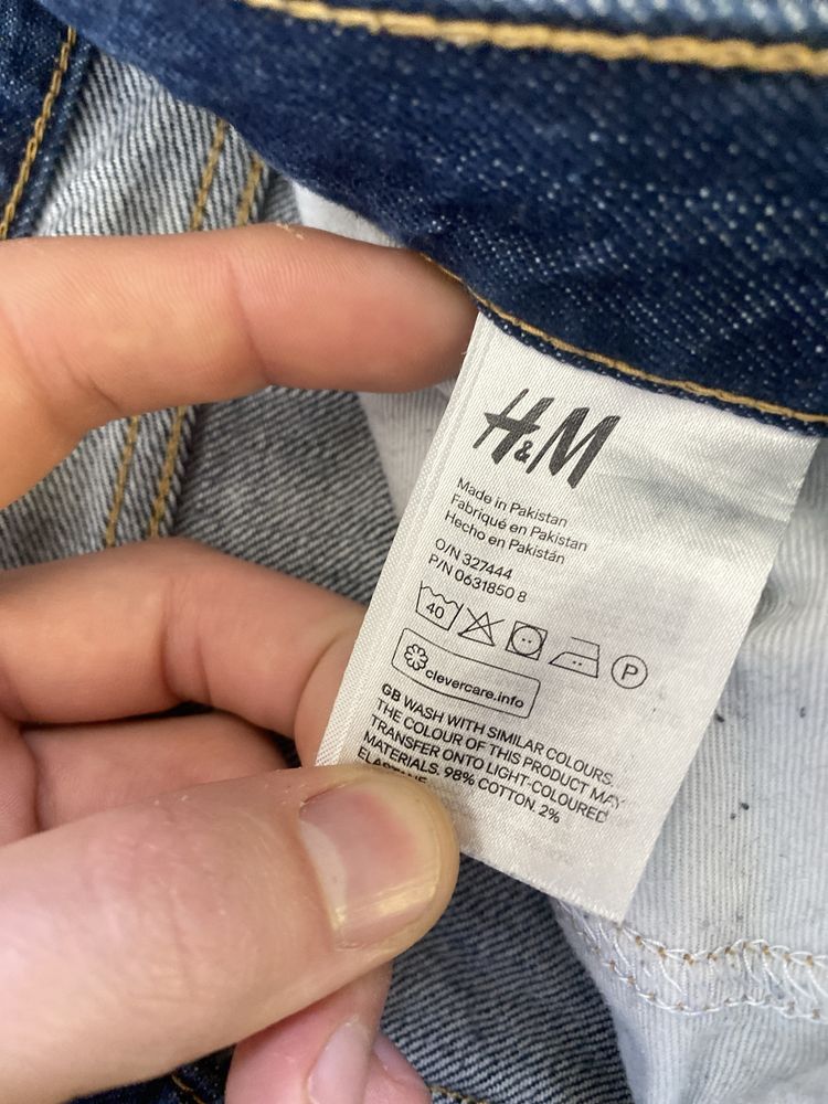 Джинсы мужские H&M 30 slim отличного качества