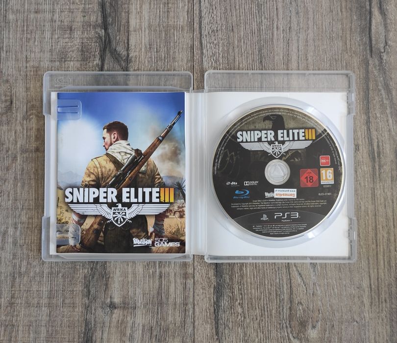 Gra PS3 Sniper Elite III Wysyłka OLX Gwarancja Elbląg