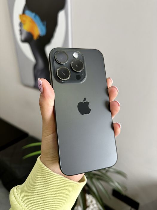 Iphone 15 Pro 1 Tb 1000Gb Black Titanium Розстрочка Обмін Магазин