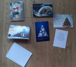 kartki świąteczne, Boże Narodzenie, bożonarodzeniowe