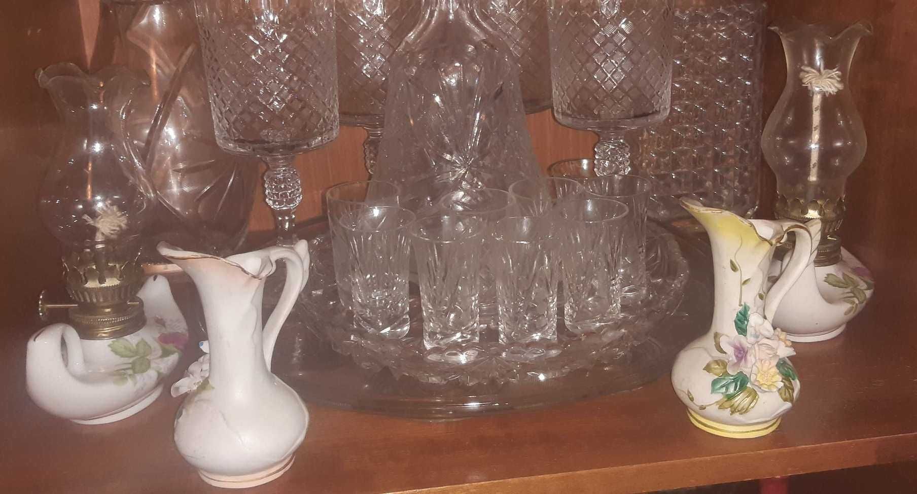 Piękny Porcelanowy Komplet w Stylu Miśnieńskim - "ROKOKO".