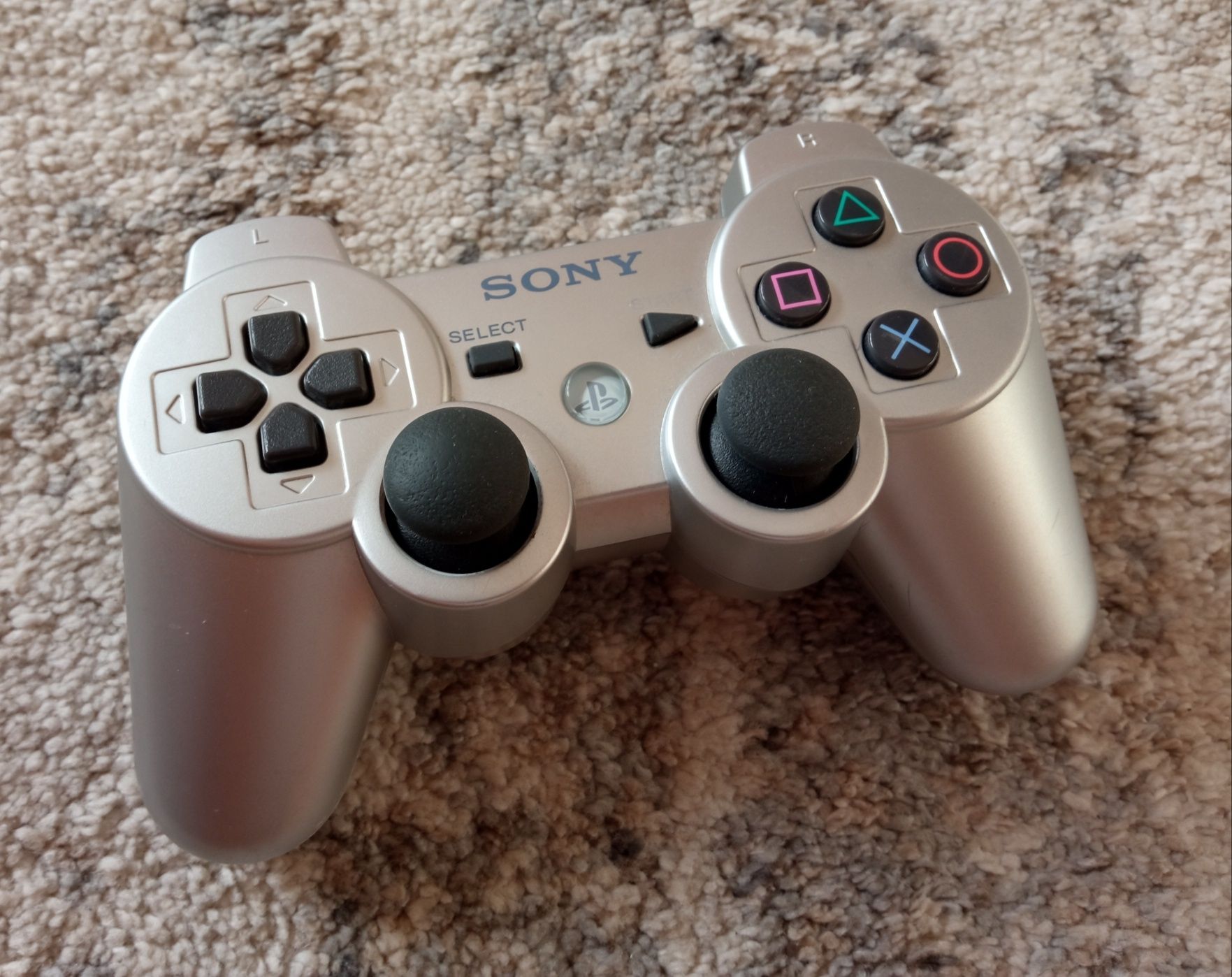 Oryginalny srebrny pad Sixaxis PlayStation 3