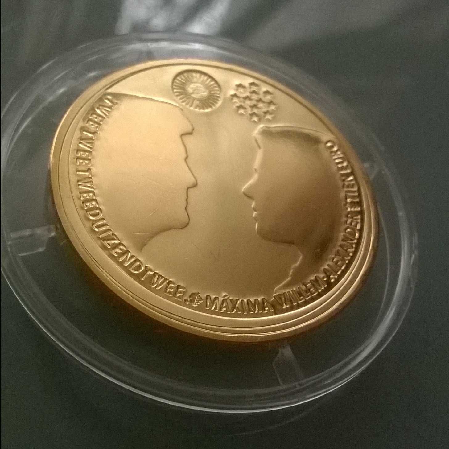 Moneta 10 Euro Ślub Królewski  Holandia