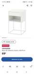 2 mesas de cabeceira vikhammer ikea