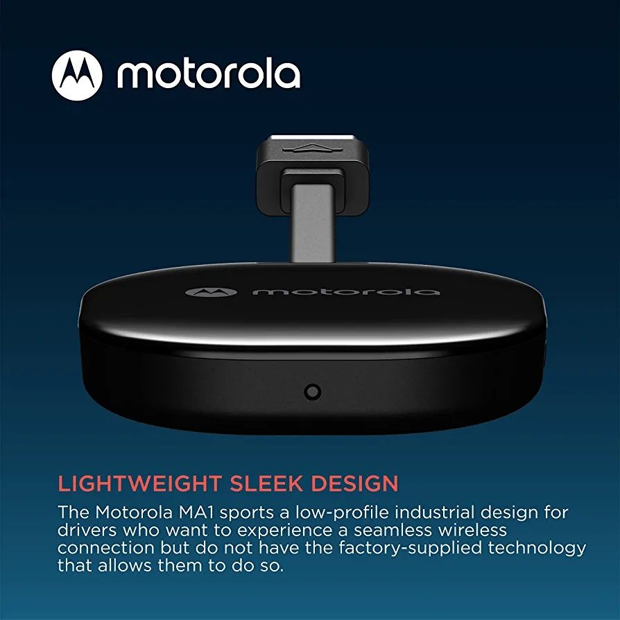 Motorola MA1 Беспроводной автомобильный адаптер  для Android auto