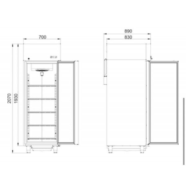 Холодильник Juka model: vd70m